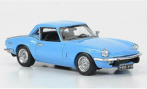 Triumph Spitfire 1971 1/43 Spark MKIV bleu miniature