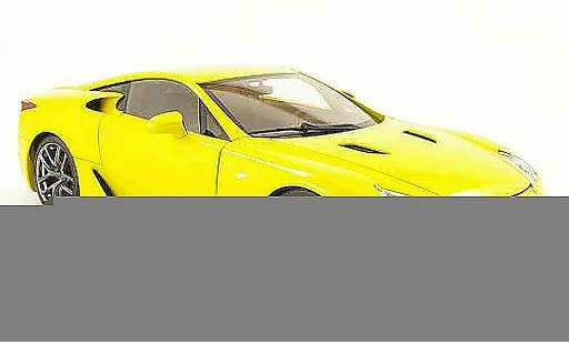 Lexus LFA Base 1/18 Autoart jaune 2010 miniature