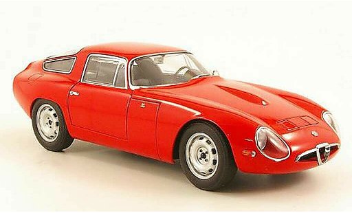 Alfa Romeo Giulia TZ1 1/18 Autoart rouge 1963 miniature