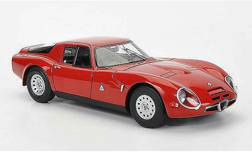 Alfa Romeo Giulia TZ2 1/18 Autoart rouge 1965 miniature
