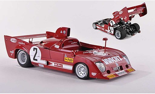 Alfa Romeo 33.3 tt12 1/43 Autoart 1975 TT 12 No.2 WKRT 1000km Monza Merzario/Lafitte miniature