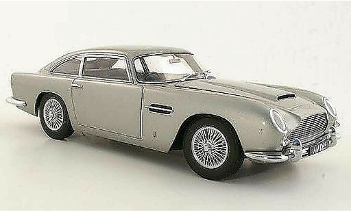 Aston Martin DB5 saloon 1/18 Autoart grise metallisee RHD miniature