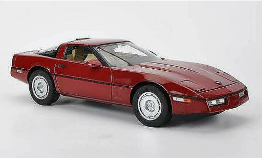 Chevrolet Corvette Coupe 1/18 Autoart C4 C4 rouge miniature