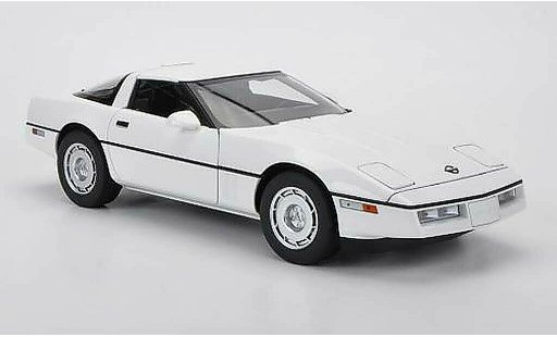 Chevrolet Corvette Coupe 1/18 Autoart C4 C4 blanche miniature