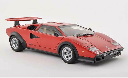 Lamborghini Countach LP 500 1/18 Autoart S Walter Wolf Edition rouge 1975 miniature