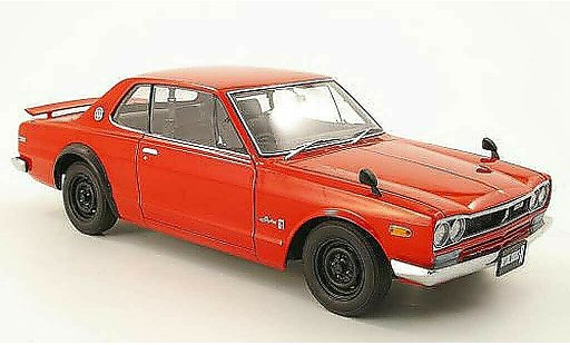 Nissan Skyline 2000 1/18 Autoart gt-r (kpgc 10) rouge 1969 miniature
