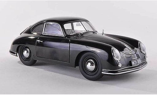 Porsche 356 1950 1/43 Autoart Ferdinand noire miniature