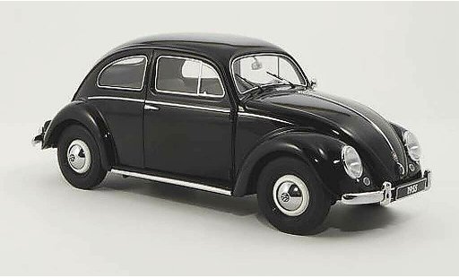 Volkswagen Kafer Base 1/18 Autoart noire 1955 miniature