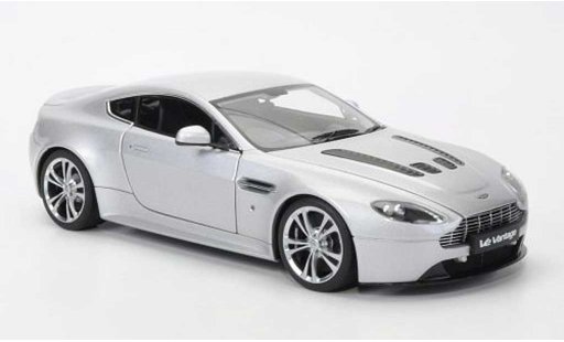 Aston Martin V12 Vantage vantage 1/18 Autoart grise 2010 miniature
