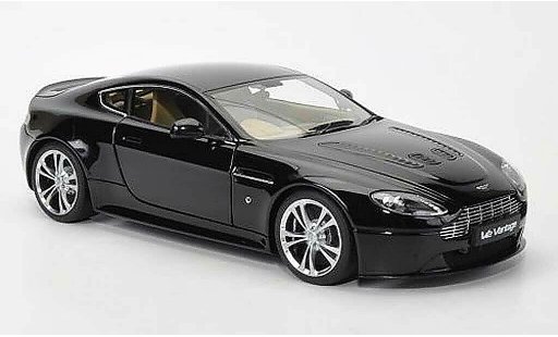 Aston Martin V12 Vantage vantage 1/18 Autoart noire 2010 miniature