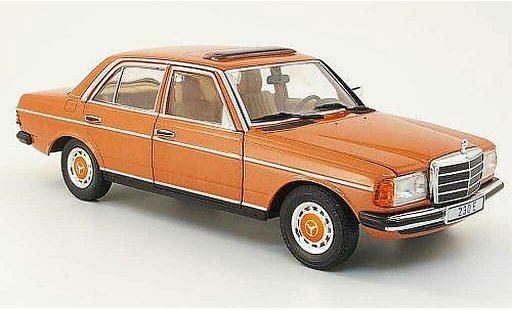 Mercedes CLA Base 1/18 Revell 230 e (w123) marron clair sondermodell mcw le 1.000 miniature
