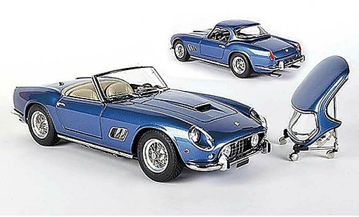 Ferrari 250 GT California 1/18 CMC SWB Spyder bleu 1961 miniature