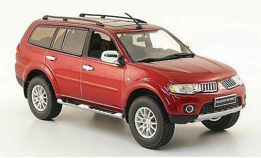 Mitsubishi Pajero Sport 1/43 Vitesse rouge 2009 miniature