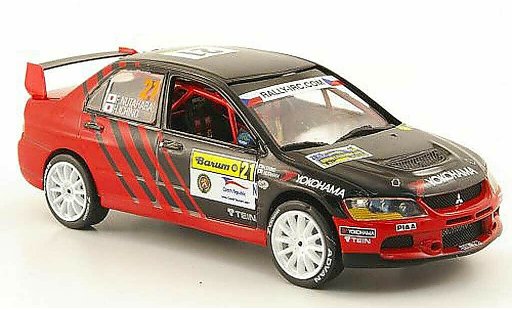 Mitsubishi Lancer Evolution IX 1/43 Vitesse No.21 Yokohama Barum Rally Zlin 2010 miniature
