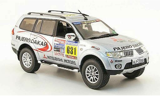 Mitsubishi Pajero Sport 1/43 Vitesse Team Service Car Rally Dakar 2010 miniature