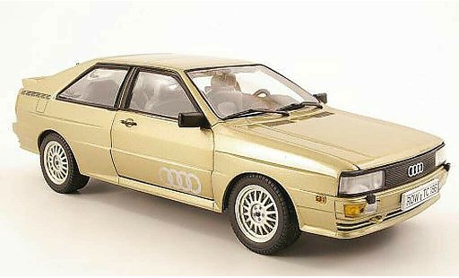 Audi Quattro coupe 1/18 Sun Star beige 1981 miniature