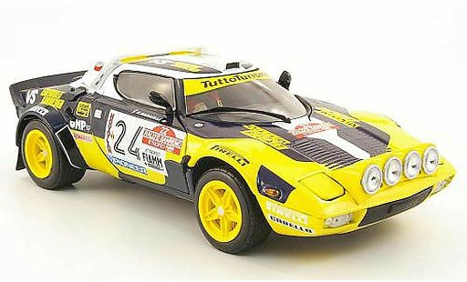 Lancia Stratos Rallye 1/18 Sun Star hf no.24 olio fiat san remo 1980 f.tabaton / e.radaelli miniature