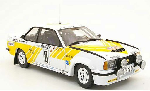 Opel Ascona 400 1/18 Sun Star no.8 opel euro team rallye monte carlo 1980 j.kleint/g.wanger miniature