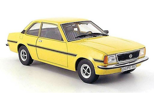 Opel Ascona B B 1/18 Sun Star sr jaune-beige 1975 miniature