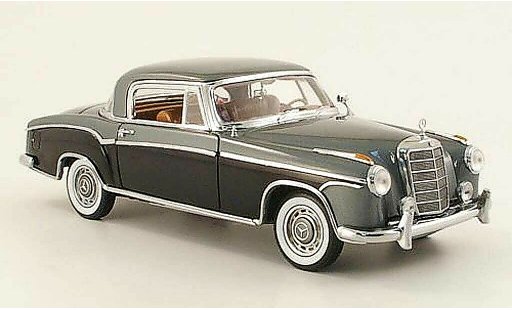 Mercedes 220 Coupe 1/18 Sun Star se (w 128) grise/noire 1958 miniature