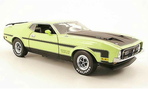 Ford Mustang Boss 351 1/18 Sun Star vert miniature