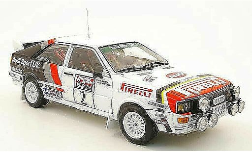 Audi Quattro rallye 1/18 Sun Star no.2 audi sport uk schottland 1982 h.mikkola / a.hertz miniature