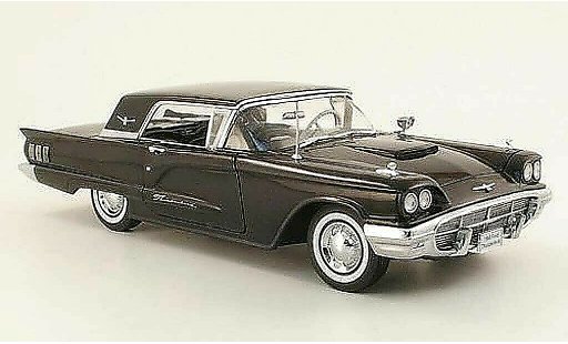Ford Thunderbird Squarebird 1/18 Sun Star Hardtop noire miniature