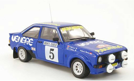 Ford Escort RS 1800 1/18 Sun Star no.5 publimmo rallye monte carlo 1980 a.vatanen / d.richards miniature