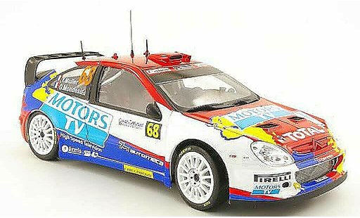 Citroen Xsara WRC 2010 1/18 Sun Star no.68 motors tv rallye frankreich y.muller / g.mondesir miniature