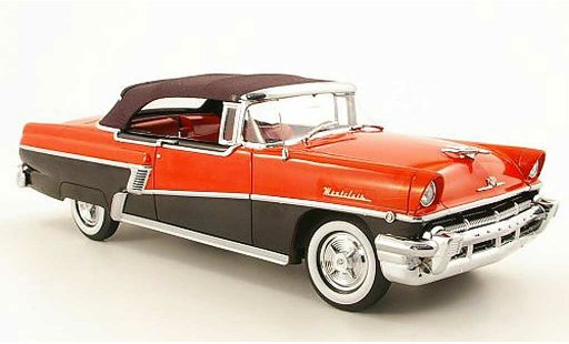 Mercury Montclair Convertible 1/18 Sun Star cabriolet rouge/noire ferm&Atilde;&copy; 1956 miniature