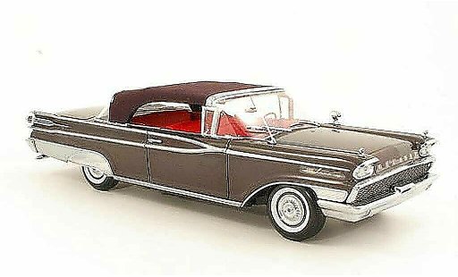 Mercury Parklane Convertible 1/18 Sun Star Cabriolet grise marron/noire ferm&Atilde;&copy; 1959 miniature