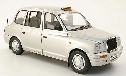 LTI TXI Base 1/18 Sun Star grise metallized london taxi cab 1998 miniature