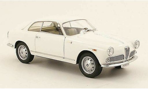 Alfa Romeo Giulietta sprint 1/18 Mini Miniera 1300 blanche 1965 miniature