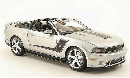 Ford Mustang Convertible 1/18 Maisto roush 427r cabriolet grise metallisee/noire miniature