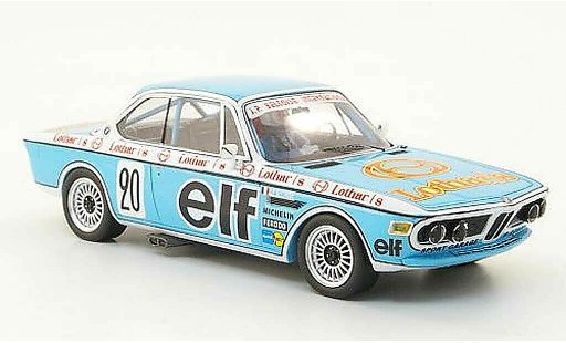 Bmw 3.0 CSL 1/43 Spark No.20 Lothar/8 Produktionswagenmeisterschaft 1976 miniature