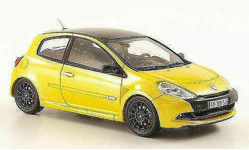 Renault Clio Cup 1/43 Spark R.S. jaune/noire 2011 miniature