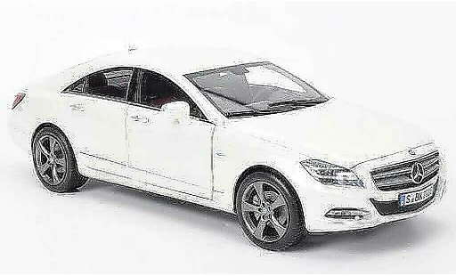 Mercedes Classe CLS Base 1/18 Norev 350CGi blanche 2010 miniature