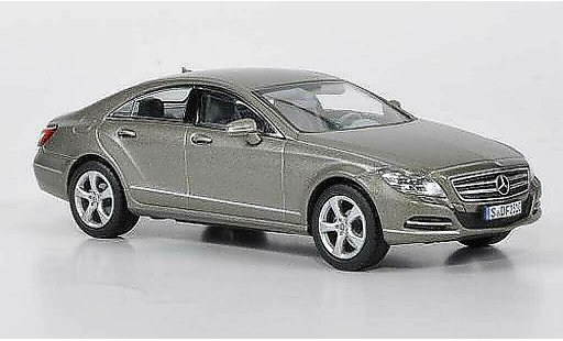 Mercedes Classe CLS Base 1/43 Norev (C 218) matgrise 2010 miniature