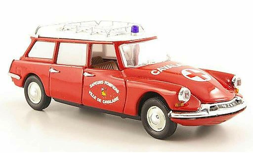 Citroen ID 19 ambulance 1/43 Rio Break Pompiersambulanz - Ville de Cavalaire 1962 miniature