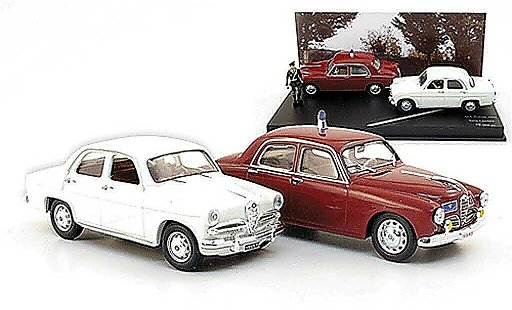 Alfa Romeo 1900 berlina 1/43 Rio Police et Giulietta plus Figur 1956 miniature