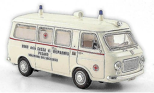 Fiat 238 Ambulanza 1/43 Rio Ambulance Pesaro 1969 miniature
