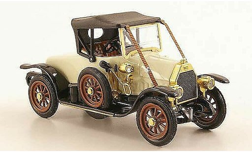 Fiat O 1912 1/43 Rio blanche/noire ferm&Atilde;&copy; miniature