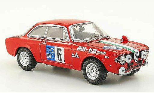 Alfa Romeo Giulia sprint gta 1/43 M4 1600 No.6 Pergusa 1965 miniature