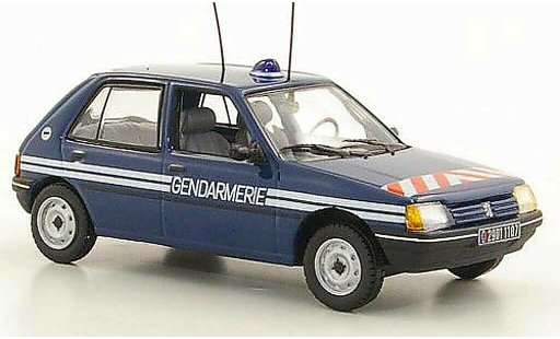 Peugeot 205 Base 1/43 Norev Gendarmerie 5-portes 1988 miniature