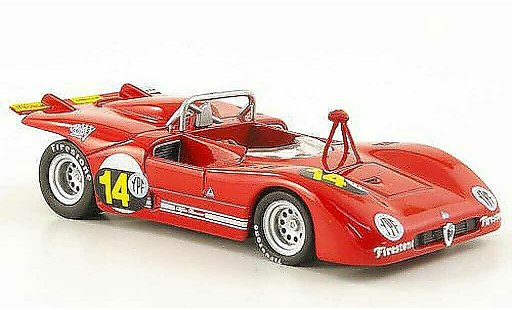 Alfa Romeo 33.3 prototipo 1/43 M4 1971 No.14 Galli/Stommelen Buenos Aires miniature