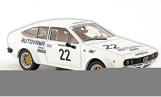 Alfa Romeo Alfetta gtv 2.0 1/43 M4 V No.22 Autovama Nurburgring 1976 miniature
