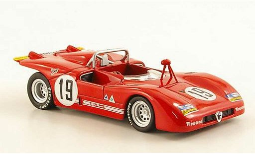 Alfa Romeo 33.3 prototipo 1/43 M4 1971 No.19 Stommelen/Galli Monza miniature