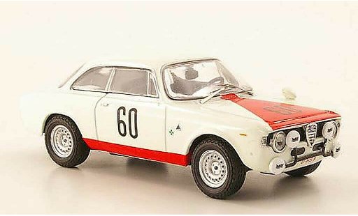 Alfa Romeo Giulia sprint gta 1/43 M4 1600 No.60 H.Schultze Norisring 1966 miniature