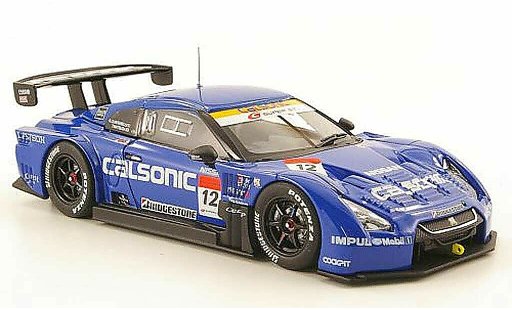 Nissan Skyline R35 1/43 Ebbro GT-R No.12 Calsonic Super GT500 Fuji 2010 miniature