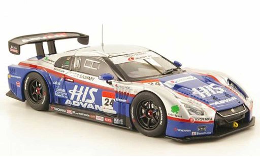 Nissan Skyline R35 1/43 Ebbro GT-R No.24 Advan Super GT500 Fuji 2010 miniature